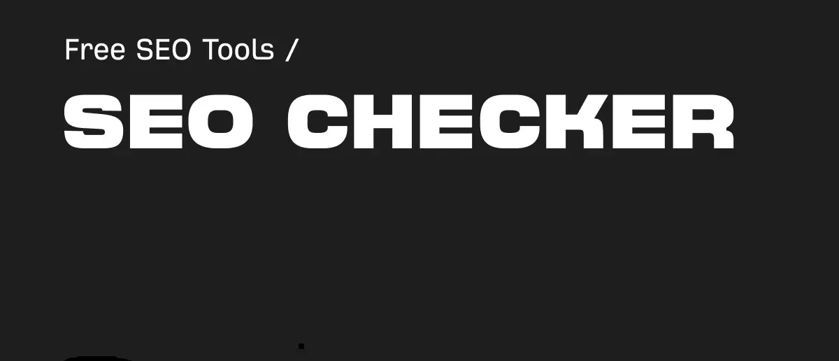 Free SEO Checker
